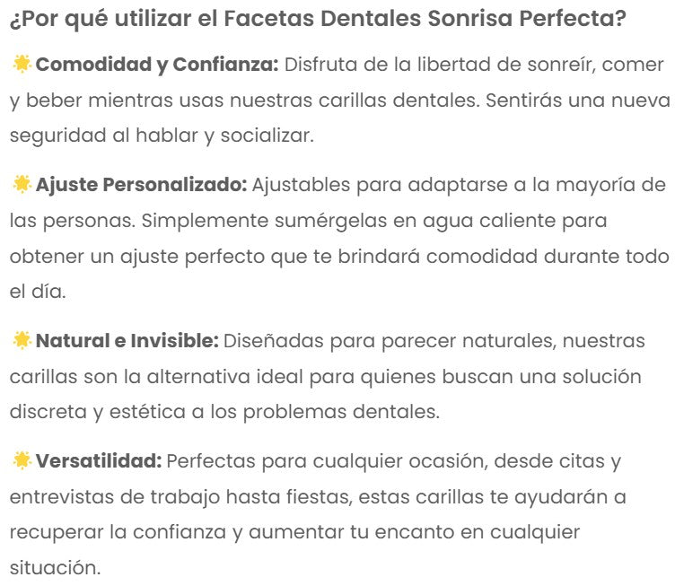 CARILLAS DENTALES Snap-On Smile