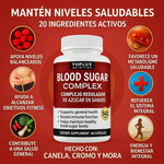 BloodSugar™ Complex l  3X1 SUPER PROMO - Estabiliza el azúcar en sangre + ENVÍO GRATIS