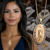 Collar Virgen María bañado en Oro de 18k | Original