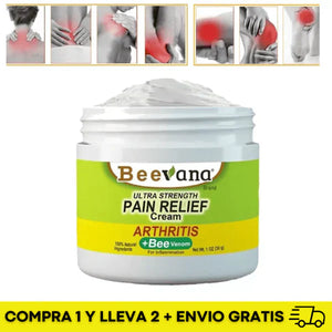 2X1 Beevana - LLEVA 2 CREMAS POR 219 !! Crema De veneno de abeja + envio gratis a todo guatemala