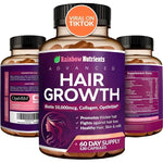 💜 HAIR GROWTH -cabello fuerte y sano - Vitaminas Capilares Premium 60 dias
