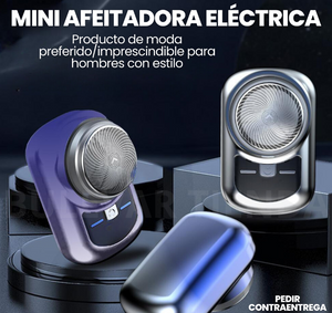 Mini afeitadora eléctrica de alta duración