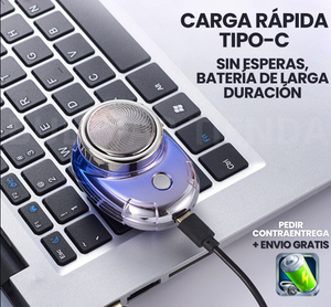 Mini afeitadora eléctrica de alta duración
