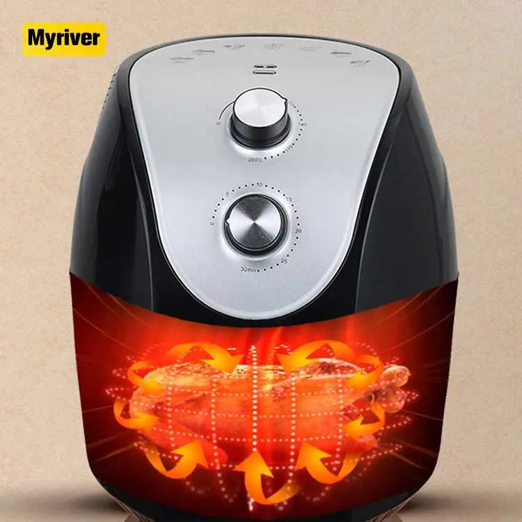Sokany™ HB‑8009 – Freidora de Aire 5 L para frituras saludables sin aceite al instante + envio gratis