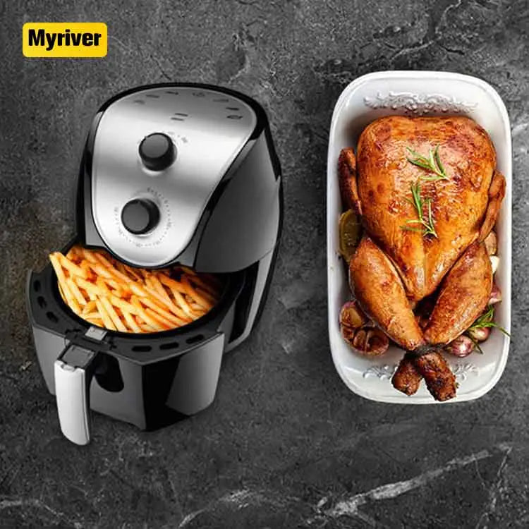 Sokany™ HB‑8009 – Freidora de Aire 5 L para frituras saludables sin aceite al instante + envio gratis