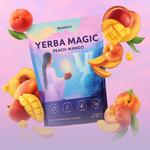 Yerba Magic  |  Té Natural en Polvo Sabor Peach Mango