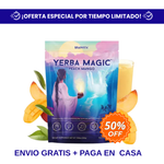Yerba Magic  |  Té Natural en Polvo Sabor Peach Mango