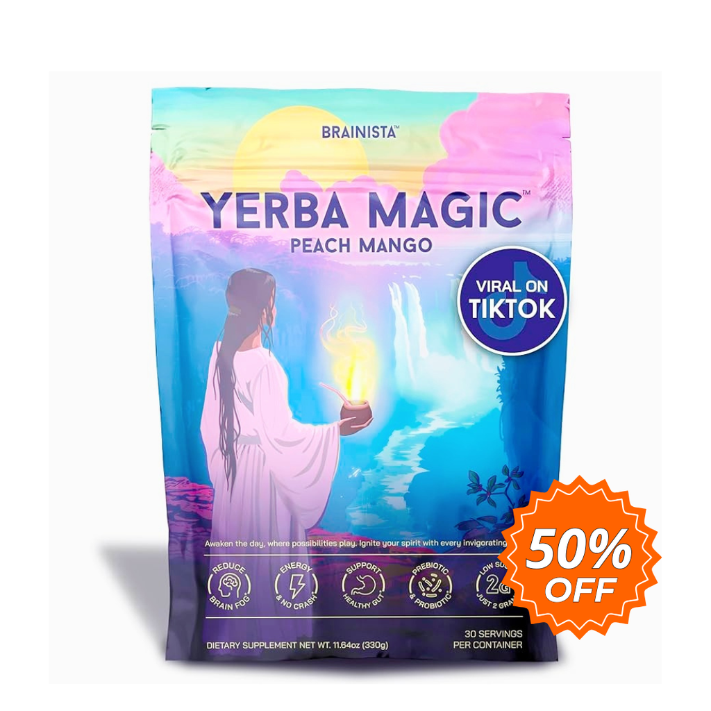 Yerba Magic  |  Té Natural en Polvo Sabor Peach Mango