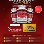 BloodSugar™ Complex l  3X1 SUPER PROMO - Estabiliza el azúcar en sangre + ENVÍO GRATIS
