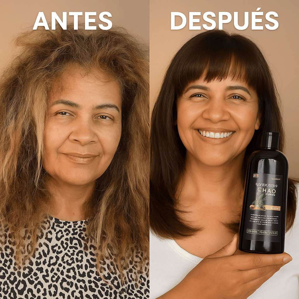 Chao Canas - Shampoo 3 en 1: Cubre, Nutre y Rejuvenece – la bolsa tu tienda